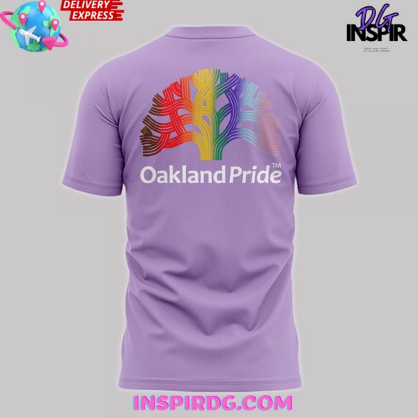 Golden State Valkyries Oakland Pride 2024 Purple T-Shirt