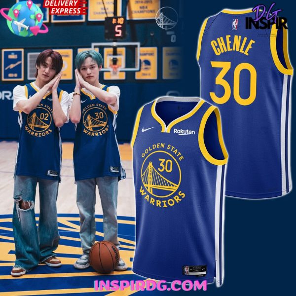 Golden State Warriors Royal Icon 2024 Basketball Jersey InspirDG