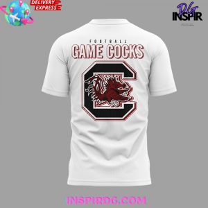 South Carolina Gamecocks Football 2024 White TShirt