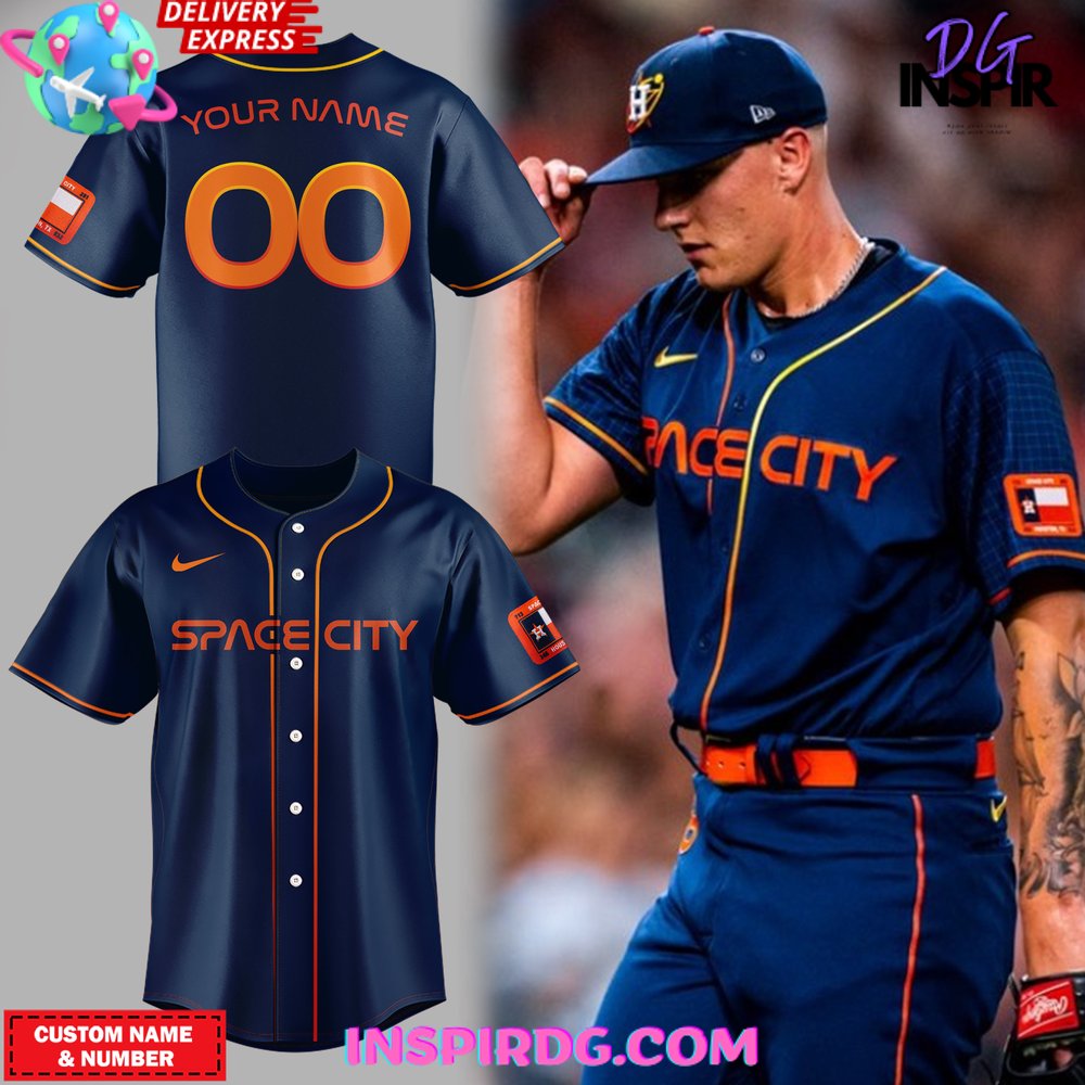 Houston Astros Space City 2024 Baseball Jersey InspirDG