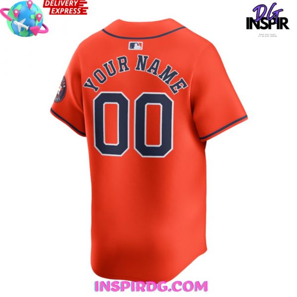 Houston Astros We Own The West 2024 Orange Baseball Jersey