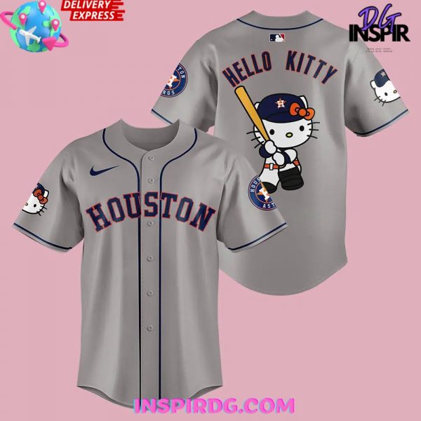 Houston Astros x Hello Kitty Night 2024 Smoke Baseball Jersey