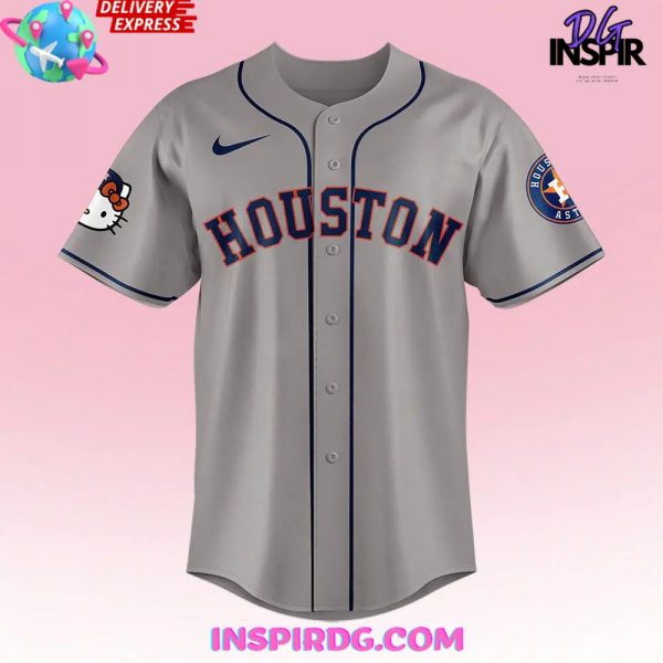 Houston Astros x Hello Kitty Night 2024 Smoke Baseball Jersey