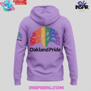 WNBA Golden State Valkyries Oakland Pride Purple Hoodie