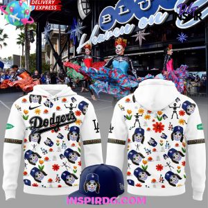 Los Angeles Dodgers Dia De Los 2024 Hoodie