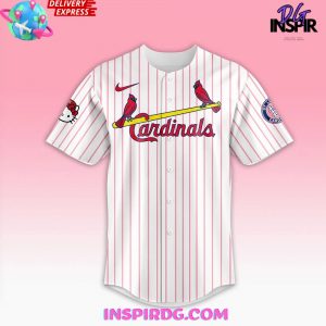 St Louis Cardinals Hello Kitty Baseball Jersey