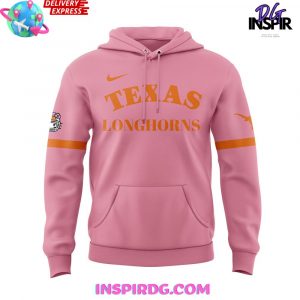 Texas Longhorns x Hello Kitty 2024 Pink Hoodie