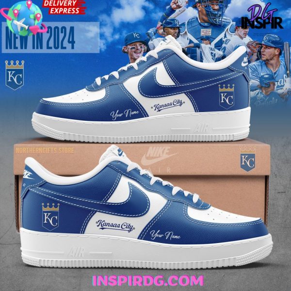 Kansas City Royals Custom Nike Air Force 1