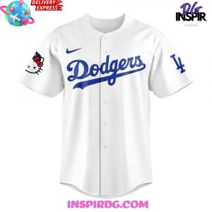 Los Angeles Dodgers x Hello Kitty Night 2024 Baseball Jersey
