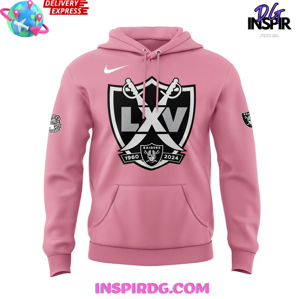 Oakland raiders pink sweatshirt best sale