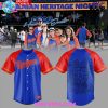 Houston Astros x Hello Kitty Night White Baseball Jersey