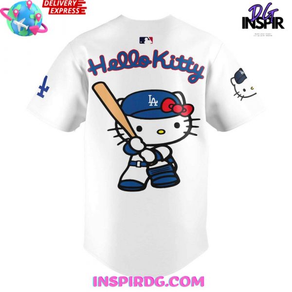 Los Angeles Dodgers x Hello Kitty Night 2024 Baseball Jersey