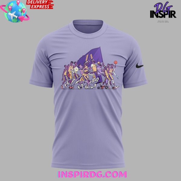 Los Angeles Lakers Jack Perkins Lockstep 2024 T-Shirt