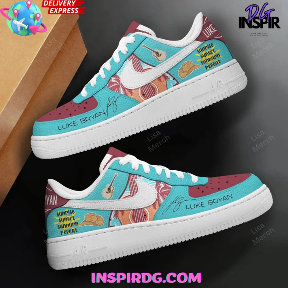 Luke Bryan Limited Edition Nike Air Force 1 InspirDG