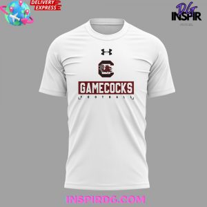 South Carolina Gamecocks Football 2024 White T-Shirt