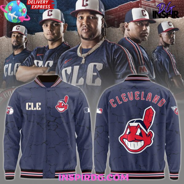 MLB Cleveland Guardians 2024 City Connect Baseball Jacket