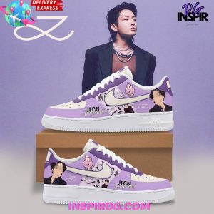 Jungkook BTS Limited Edition Nike Air Force 1 InspirDG