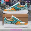 Miami Dolphins Go Fins Nike Air Force 1