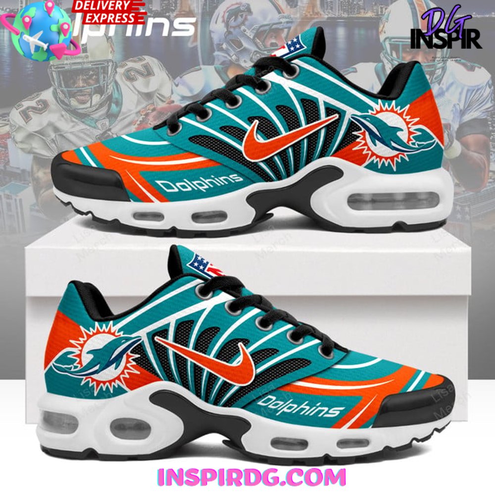 Miami Dolphins Limited Edition Air Max Shoes InspirDG