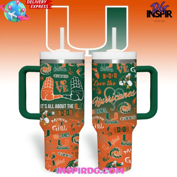 Miami Hurricanes Special Stanley Tumbler Cup