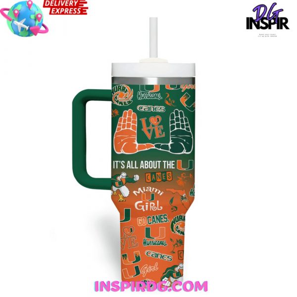 Miami Hurricanes Special Stanley Tumbler Cup