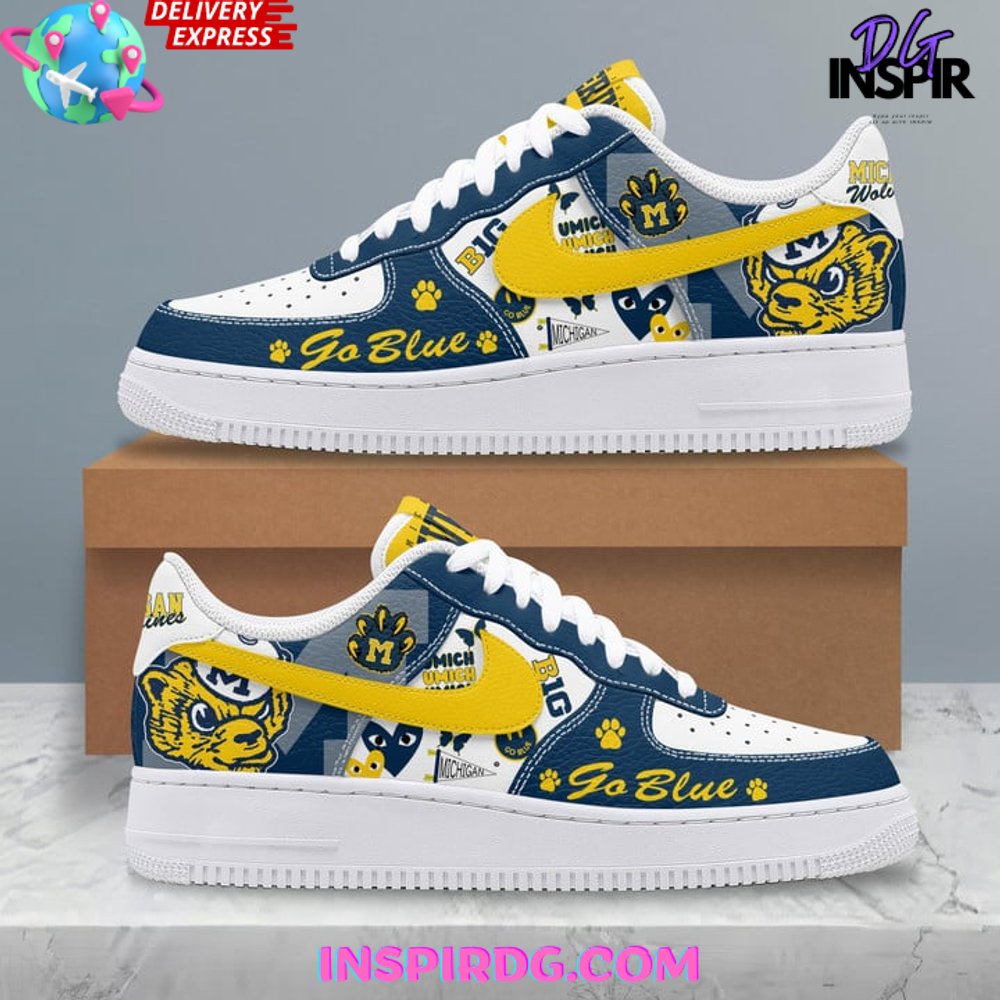 Air force 1 yellow and blue online