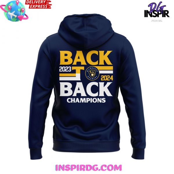 Milwaukee Brewers We Own The National League Central 2024 Hoodie