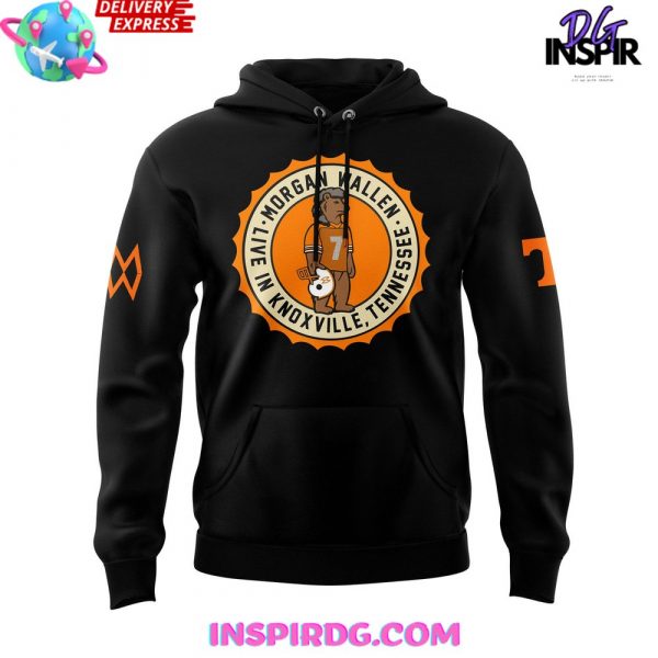 Morgan Wallen Live In Knoxville Tennessee 2024 Black Hoodie