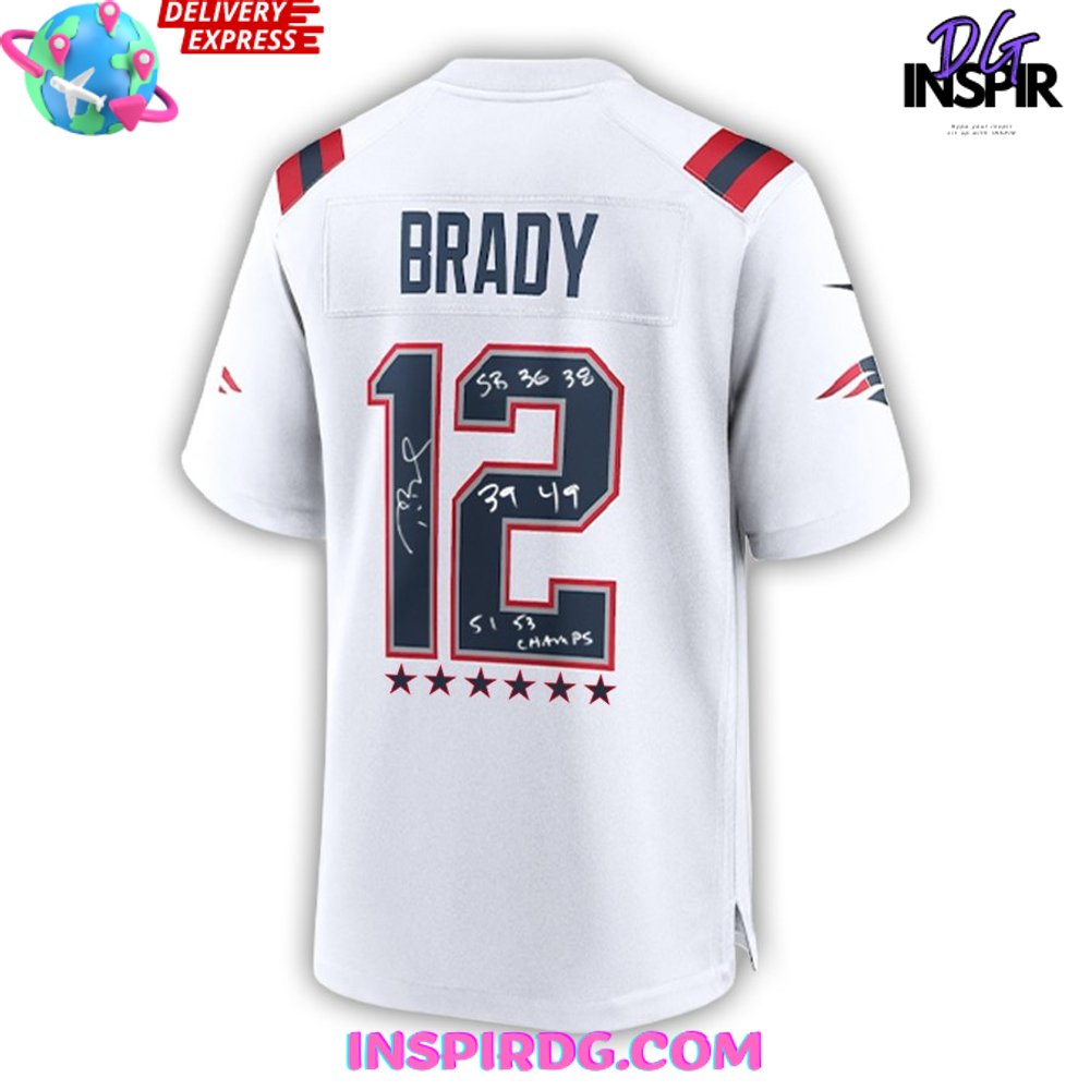 Brady xlix jersey best sale