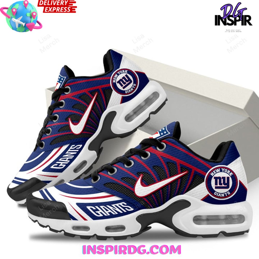 New York Giants Limited Edition Nike Air Max Shoes InspirDG