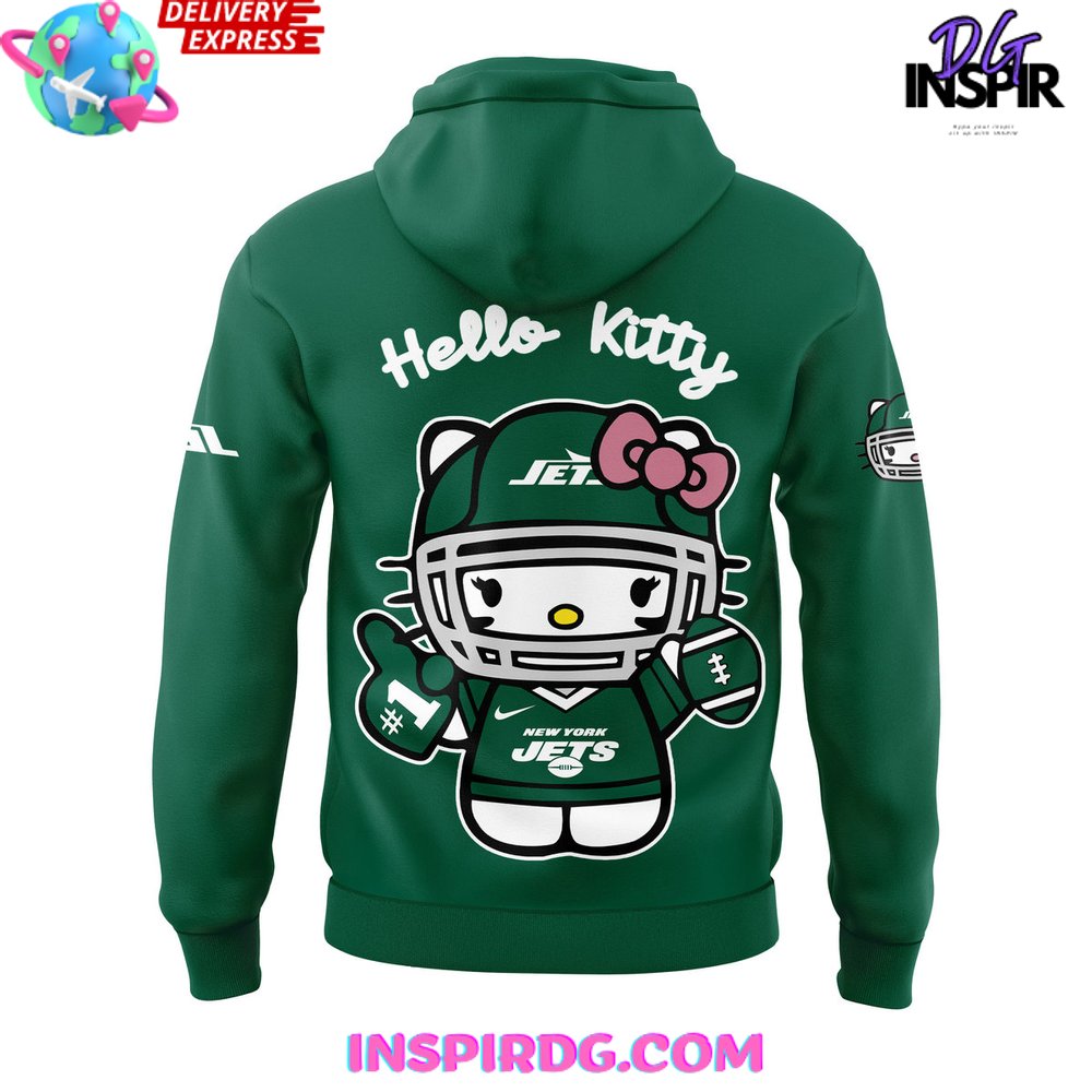 Brand New Hello Kitty outlet green sweatshirt size M unisex