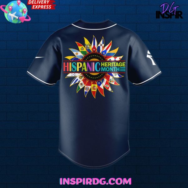 New York Yankees Happy Hispanic Heritage Month 2024 Baseball Jersey
