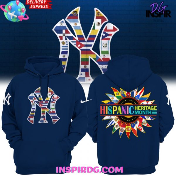 New York Yankees Happy Hispanic Heritage Month 2024 Hoodie