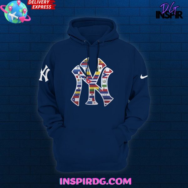 New York Yankees Happy Hispanic Heritage Month 2024 Hoodie