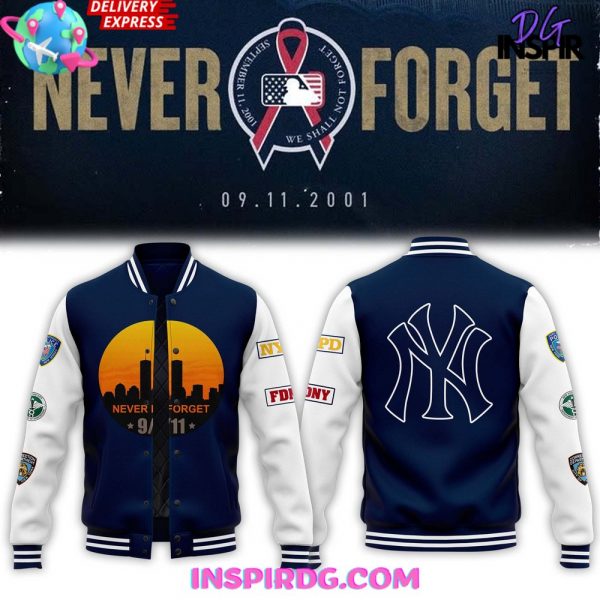 New York Yankees Never Forget Baseball Jacket