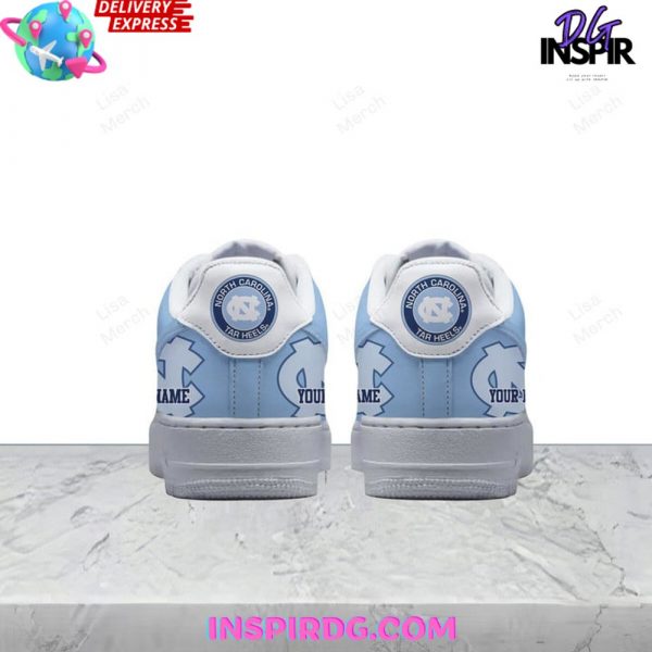 North Carolina Tar Heels Custom Nike Air Force 1