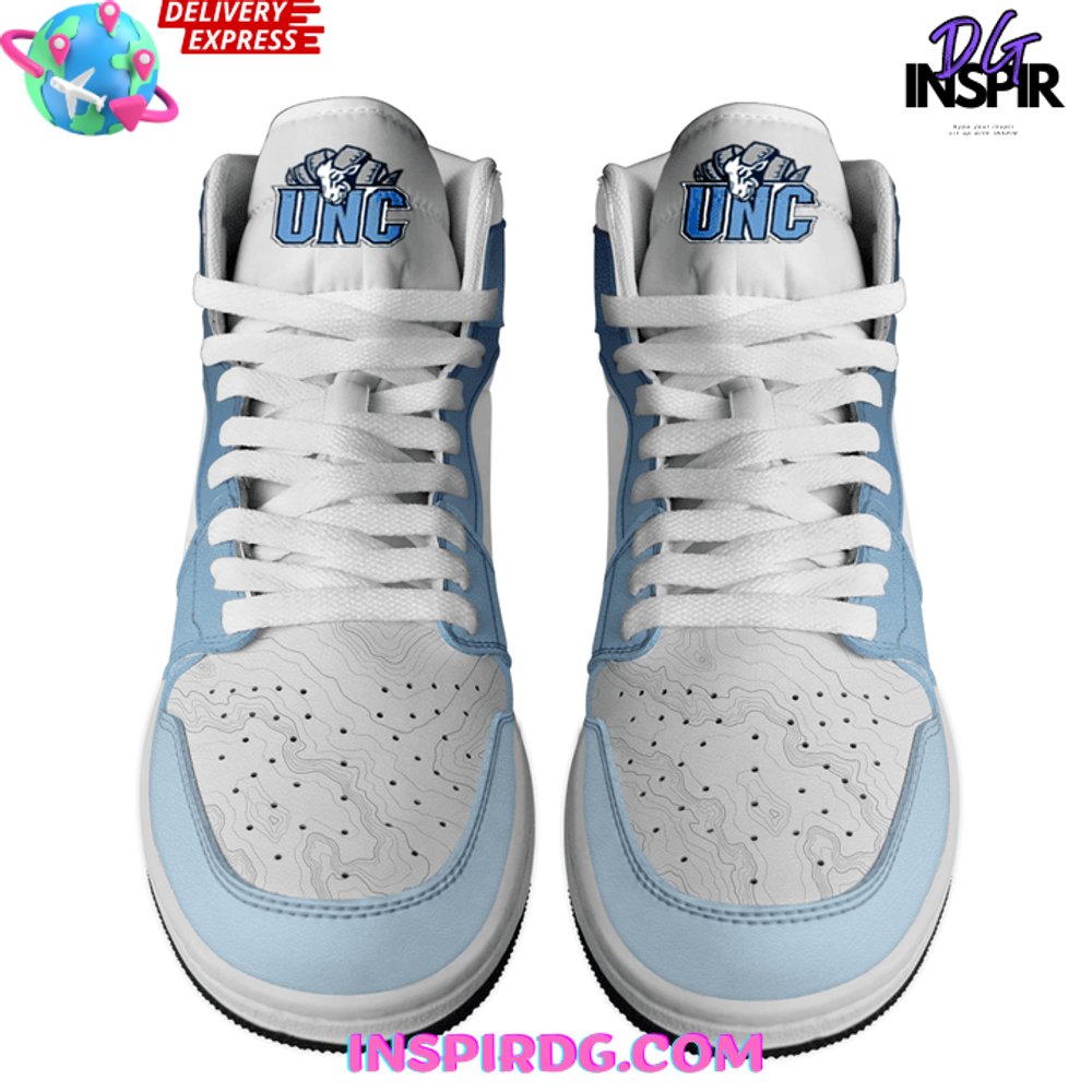 North Carolina Tar Heels Football Limited Edition Air Jordan 1 InspirDG