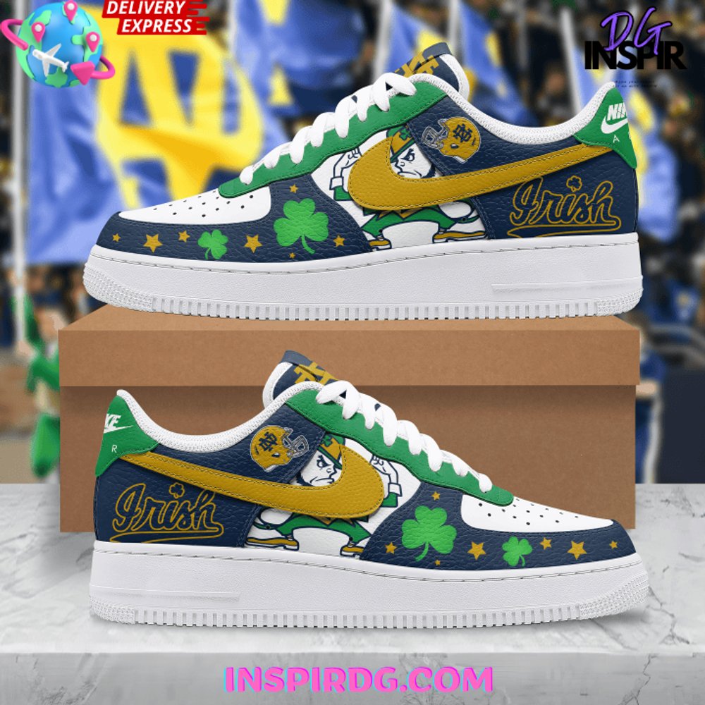 Notre Dame Fighting Irish Limited Edition Nike Air Force 1 InspirDG