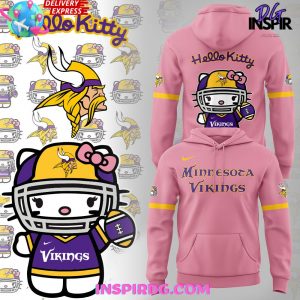 Pink vikings sweatshirt best sale