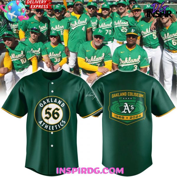 Oakland Athletics 56th Anniversary Baseball Jersey