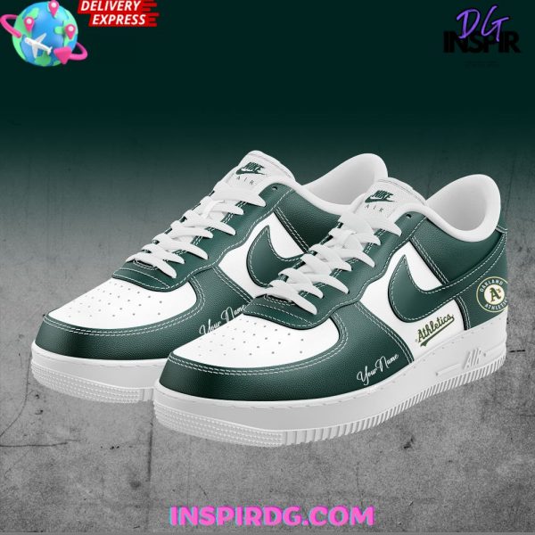 Oakland Athletics Baseball Custom Nike Air Force 1