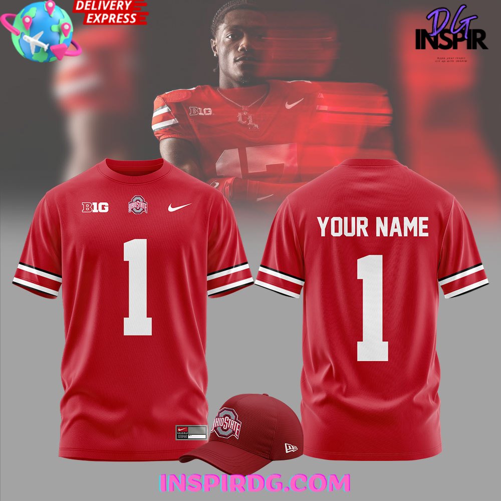 Custom authentic ohio state football jersey best sale