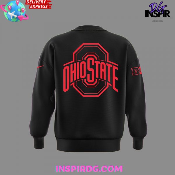 Ohio State Buckeyes Follow Jesus 2024 Black Sweatshirt