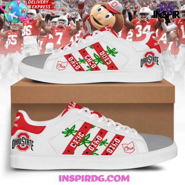Ohio State Buckeyes Limited Edition Stan Smith Shoes