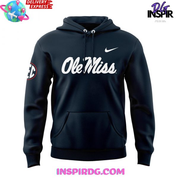 Ole Miss Rebels 2024 Navy Hoodie