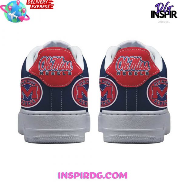 Ole Miss Rebels Hotty Toddy Nike Air Force 1