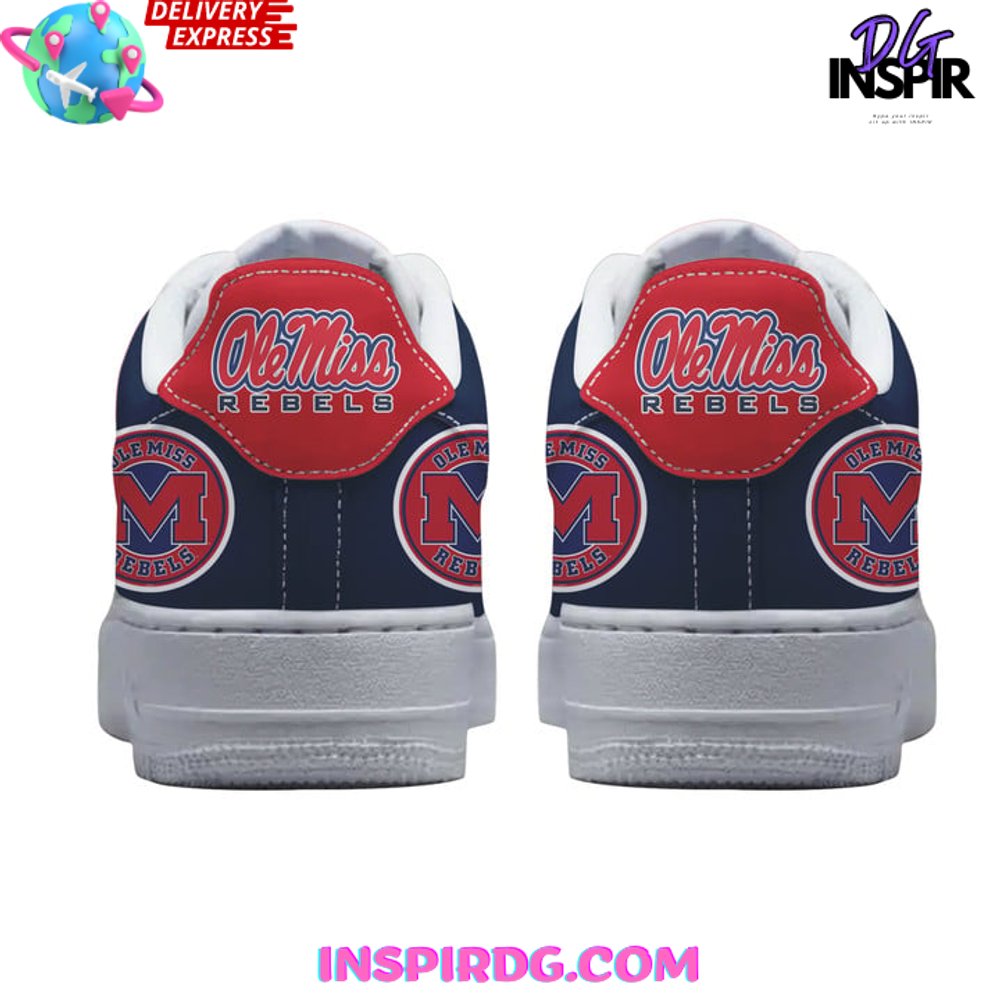 Ole Miss Rebels Hotty Toddy Nike Air Force 1 Ole Miss Rebels Hotty Toddy Nike Air Force 1