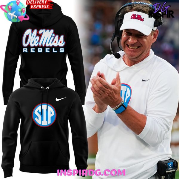 Ole Miss Rebels SIP 2024 Black Hoodie