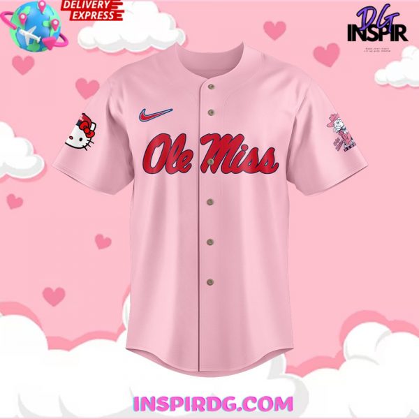 Ole Miss Rebels x Hello Kitty 2024 Baseball Jersey