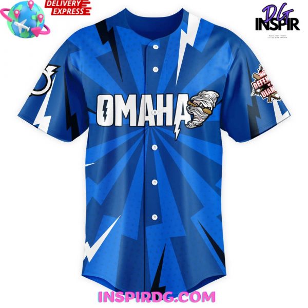 Omaha Storm Chasers Marvel Defenders of the Diamond Baseball Jersey
